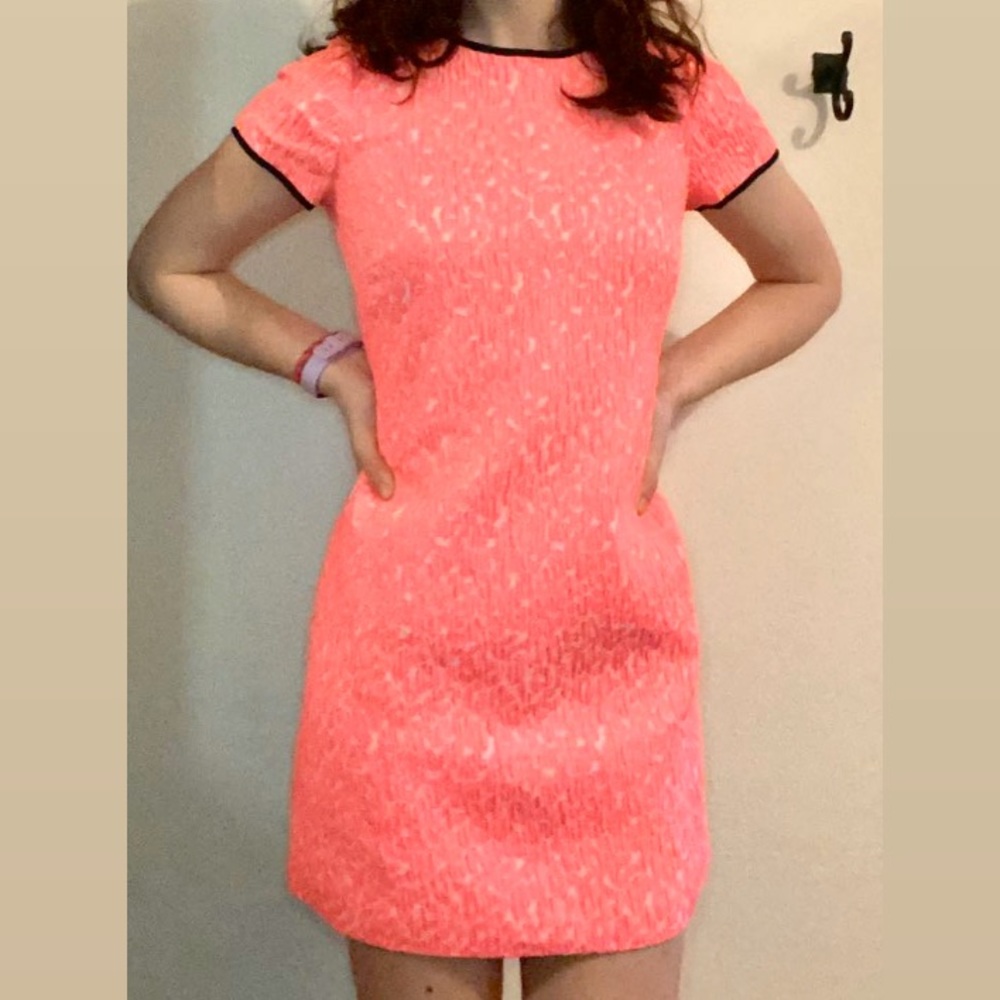 Pink Animal Print Dress